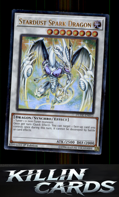 1st Edition Stardust Spark Dragon DUDE-EN012 YuGiOh Ultra Rare Duel Devastator C