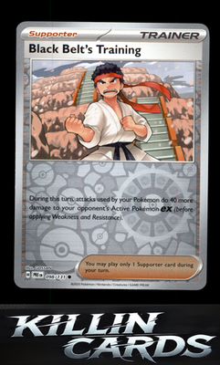 Black Belt's Training - 098/131 098/131 Pokemon Common SV: Prismatic Evolutions