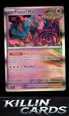 Flutter Mane 078/162 Pokemon Rare SV05: Temporal Forces Card NM