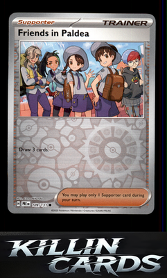 Reverse Holofoil Friends in Paldea - 109/131 109/131 Pokemon Common SV: Prismati