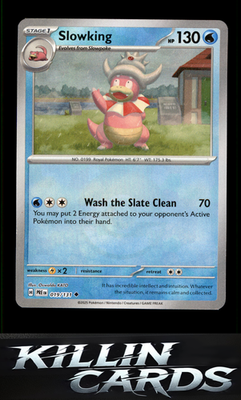 Slowking (Poke Ball Pattern) 019/131 Pokemon Uncommon SV: Prismatic Evolutions C
