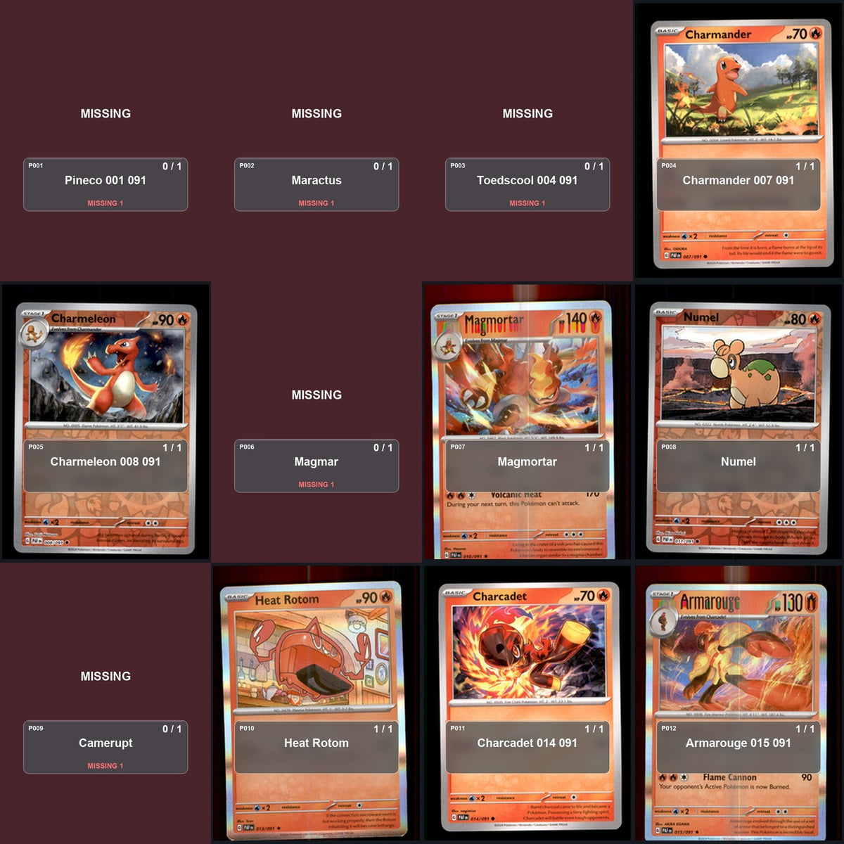 Pokemon TCG SV: Paldean Fates C/UC/R Standard Set 41 Cards