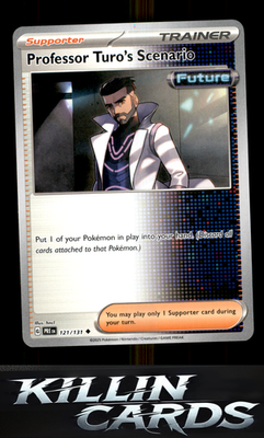 Professor Turo's Scenario 121/131 Pokemon Uncommon SV: Prismatic Evolutions Card