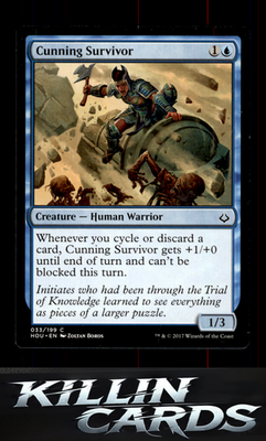 Cunning Survivor 33 Magic C Hour of Devastation Card NM