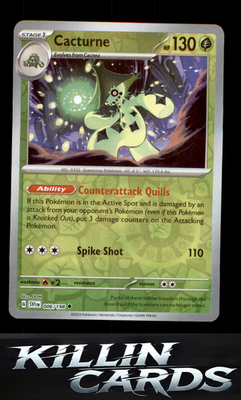Reverse Holofoil Cacturne - 006/198 006/198 Pokemon Uncommon SV01: Scarlet & Vio