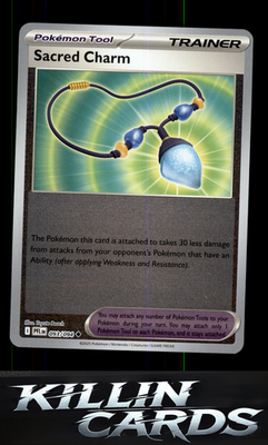 Reverse Holofoil Sacred Charm - 093/094 093/094 Pokemon Uncommon ME02: Phantasma