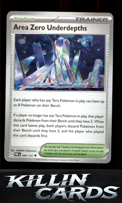 Area Zero Underdepths 094/131 Pokemon Uncommon SV: Prismatic Evolutions Card NM