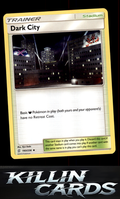 Dark City 193/236 Pokemon Uncommon SM - Unified Minds Card NM