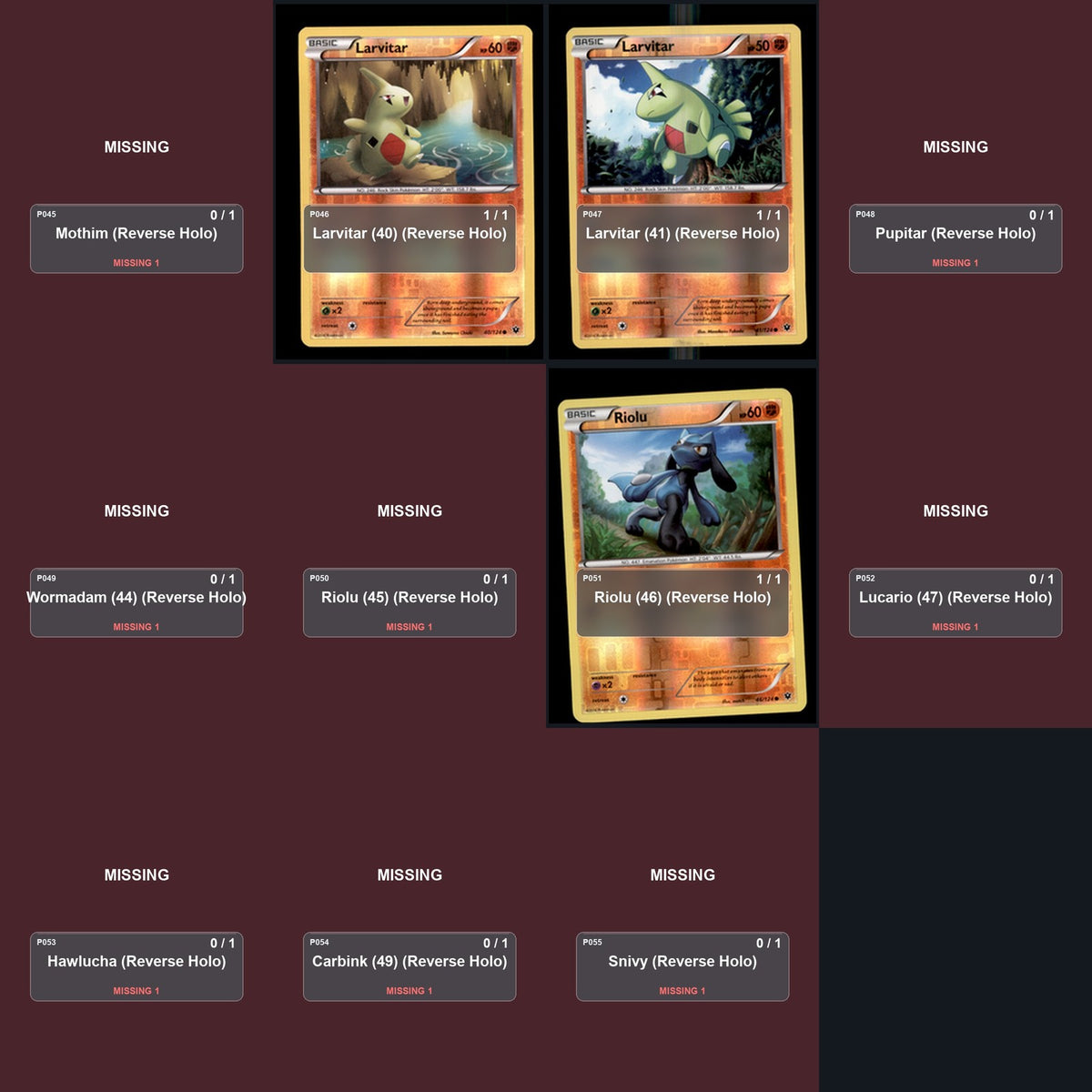 Pokemon TCG XY - Fates Collide Reverse Holo Master Set 16 Reverse Holo Card