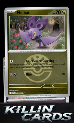Reverse Holofoil Noibat (Friend Ball) 156/217 Pokemon Common ME: Ascended Heroes