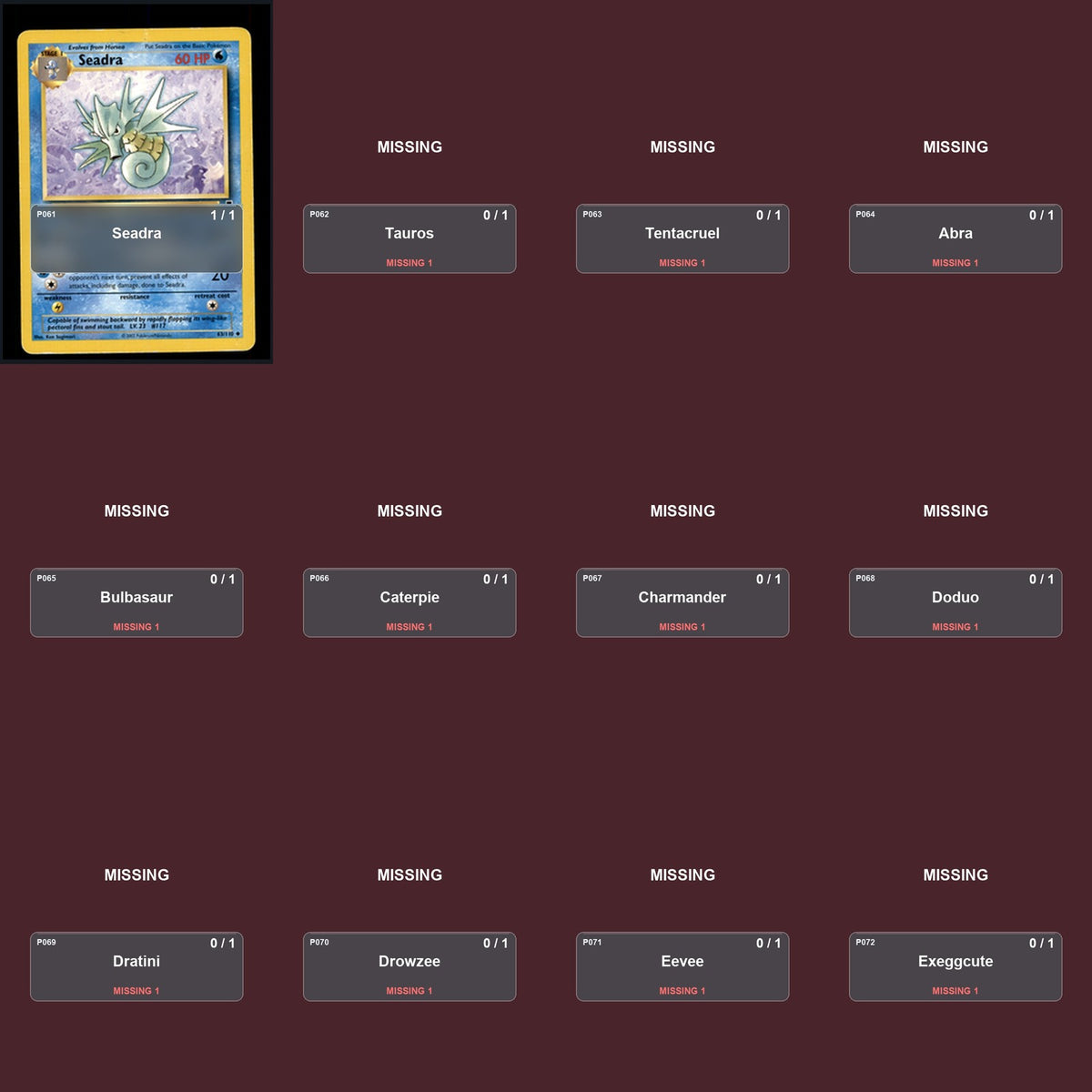 Pokemon TCG Legendary Collection C/UC/R Standard Set 16 Cards