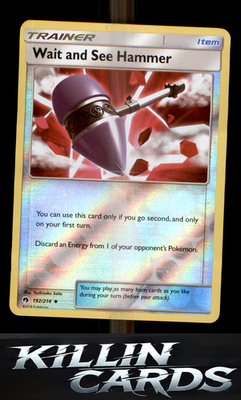 Wait and See Hammer 192/214 Pokemon Uncommon SM - Lost Thunder Card NM