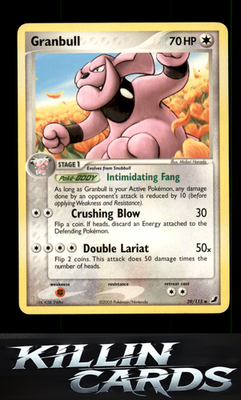 Granbull 39/115 Pokemon Uncommon Unseen Forces Card LP