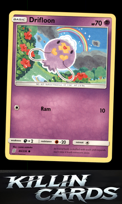 Drifloon 80/236 Pokemon Common SM - Unified Minds Card NM