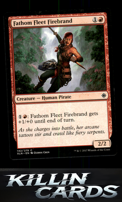 Fathom Fleet Firebrand 142 Magic C Ixalan Card NM
