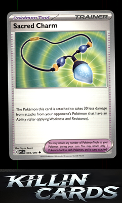 Sacred Charm - 093/094 093/094 Pokemon Uncommon ME02: Phantasmal Flames Card NM