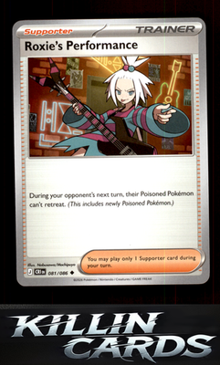Roxie's Performance - 081/086 081/086 Pokemon Uncommon ME04: Chaos Rising Card N