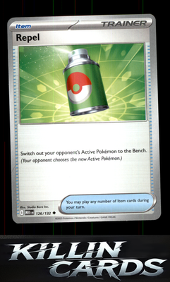 Repel 126/132 Pokemon Uncommon ME01: Mega Evolution Card NM
