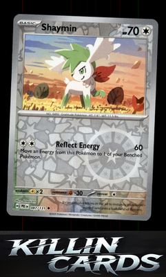Reverse Holofoil Shaymin 087/131 Pokemon Uncommon SV: Prismatic Evolutions Card