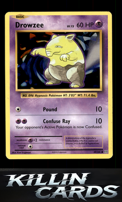 Drowzee 49/108 Pokemon Common XY - Evolutions Card LP