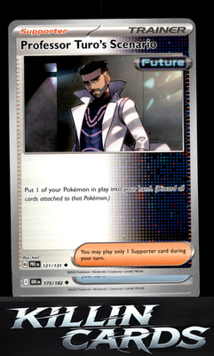 Professor Turo's Scenario 121/131 Pokemon Uncommon SV: Prismatic Evolutions Card