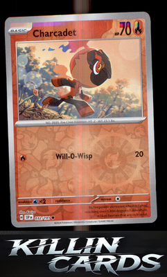 Reverse Holofoil Charcadet - 032/191 032/191 Pokemon Common SV08: Surging Sparks