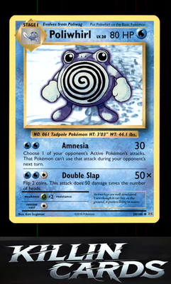 Poliwhirl 24/108 Pokemon Uncommon XY - Evolutions Card NM