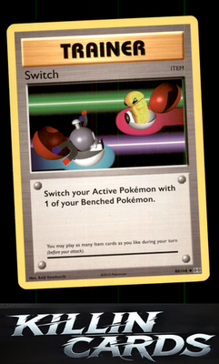 Switch 88/108 Pokemon Uncommon XY - Evolutions Card LP