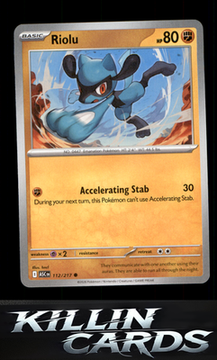 Riolu 112/217 Pokemon Common ME: Ascended Heroes Card NM