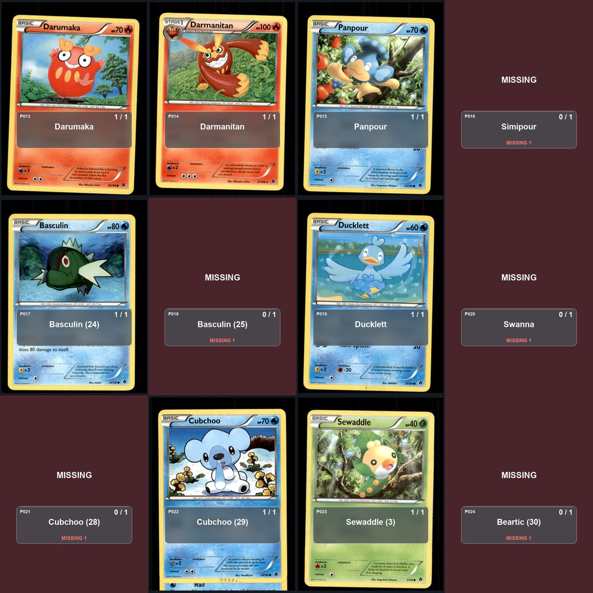Pokemon TCG Emerging Powers C/UC/R Standard Set 65 Cards