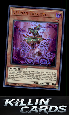 1st Edition Despian Tragedy GFP2-EN096 YuGiOh Ultra Rare Ghosts From the Past: T