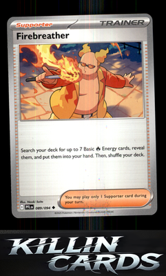 Firebreather - 089/094 089/094 Pokemon Uncommon ME02: Phantasmal Flames Card NM
