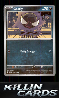 Gastly 123/217 Pokemon Common ME: Ascended Heroes Card NM