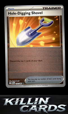 Reverse Holofoil Hole-Digging Shovel 074/088 Pokemon Common ME03: Perfect Order