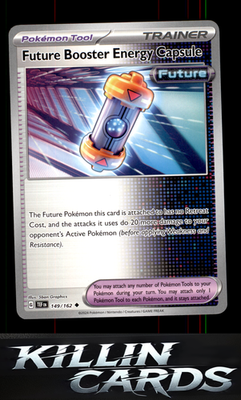 Future Booster Energy Capsule 149/162 Pokemon Uncommon SV05: Temporal Forces Car