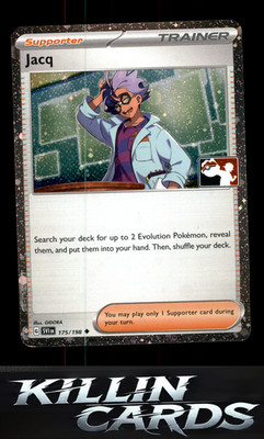 Jacq 175/198 Pokemon Uncommon Prize Pack Series Cards Card NM