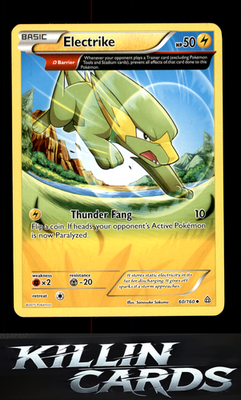 Electrike (Omega) 60/160 Pokemon Uncommon XY - Primal Clash Card LP