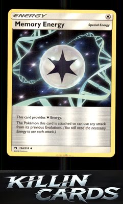 Memory Energy 194/214 Pokemon Uncommon SM - Lost Thunder Card LP