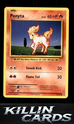 Ponyta 19/108 Pokemon Common XY - Evolutions Card NM