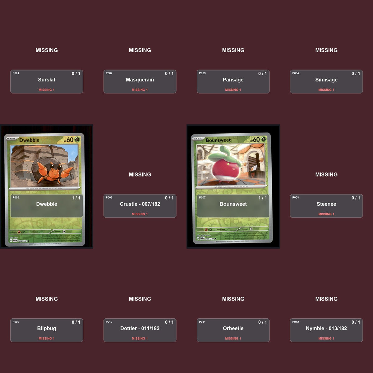 Pokemon TCG SV04: Paradox Rift C/UC/R Standard Set 75 Cards