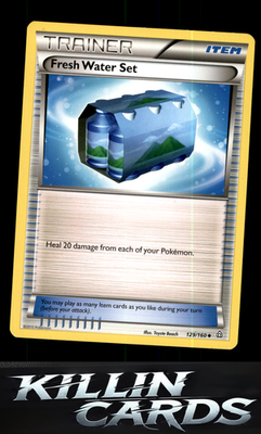 Fresh Water Set 129/160 Pokemon Uncommon XY - Primal Clash Card NM
