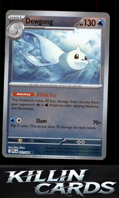 Reverse Holofoil Dewgong - 022/094 022/094 Pokemon Common ME02: Phantasmal Flame