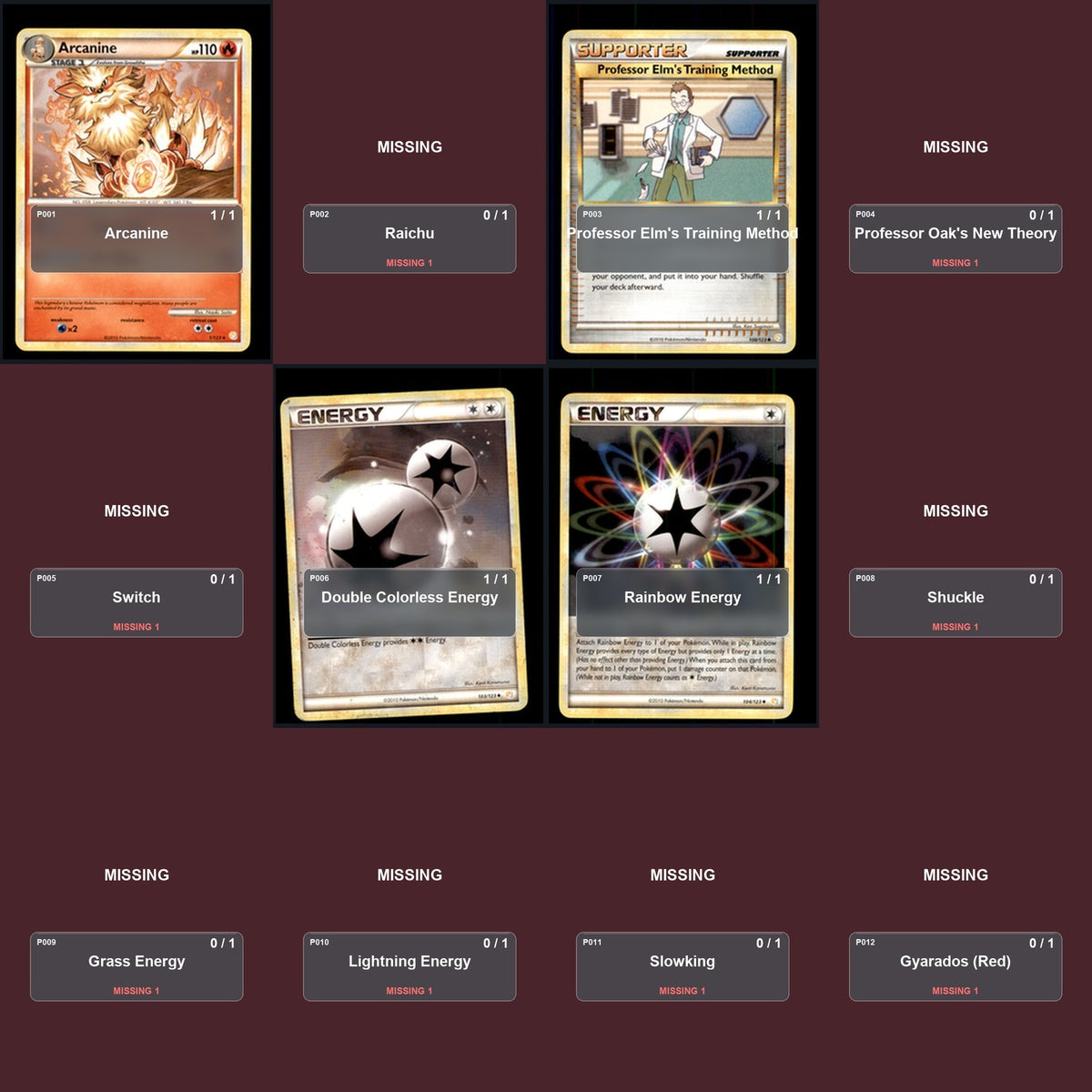 Pokemon TCG HeartGold SoulSilver C/UC/R Standard Set 30 Cards