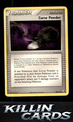 Curse Powder 80/115 Pokemon Uncommon Unseen Forces Card LP