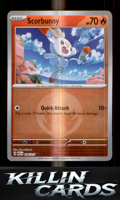 Reverse Holofoil Scorbunny - 036/217 (Energy Symbol Pattern) 036/217 Pokemon Com