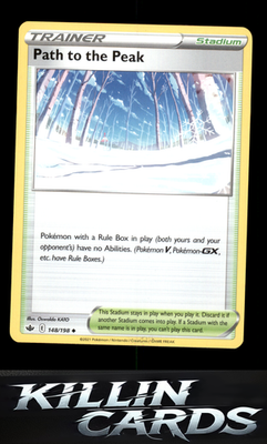 Path to the Peak 148/198 Pokemon Uncommon SWSH06: Chilling Reign Card NM