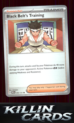 Black Belt's Training - 096/131 096/131 Pokemon Common SV: Prismatic Evolutions