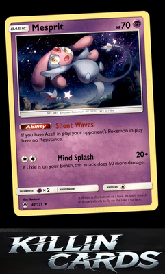 Mesprit 42/131 Pokemon Uncommon SM - Forbidden Light Card NM