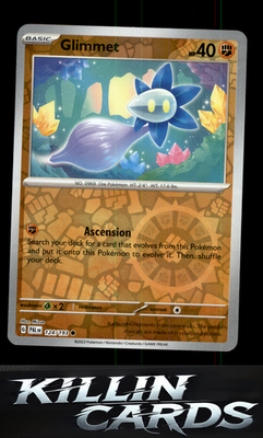 Reverse Holofoil Glimmet - 124/193 124/193 Pokemon Common SV02: Paldea Evolved C
