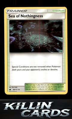 Sea of Nothingness 99/111 Pokemon Uncommon SM - Crimson Invasion Card NM